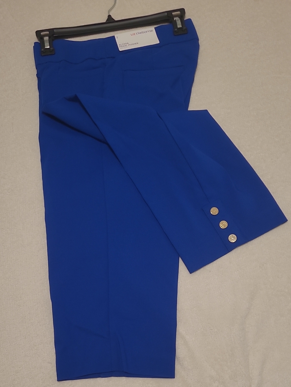 Liz Claiborne Cobalt Blue Pants